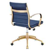 Load image into Gallery viewer, Jive Gold Stainless Steel Midback Office Chair by Modway
