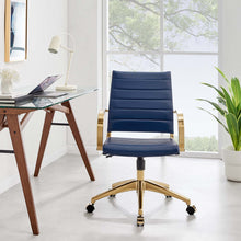 Load image into Gallery viewer, Jive Gold Stainless Steel Midback Office Chair by Modway

