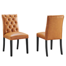 Load image into Gallery viewer, Duchess Vinyl Dining Chair Set of 2 by Modway
