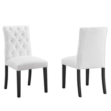 Load image into Gallery viewer, Duchess Fabric Dining Chair Set of 2 by Modway
