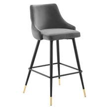 Load image into Gallery viewer, Adorn Performance Velvet Bar Stool by Modway
