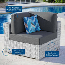 Load image into Gallery viewer, Convene Outdoor Patio Corner Chair by Modway
