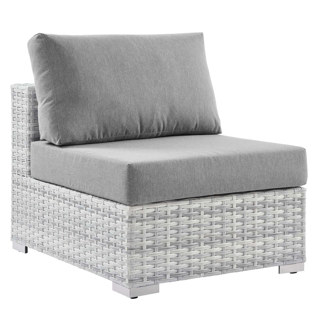 Convene Outdoor Patio Armless Chair by Modway