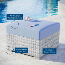 Load image into Gallery viewer, Convene Outdoor Patio Ottoman by Modway
