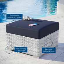 Load image into Gallery viewer, Convene Outdoor Patio Ottoman by Modway
