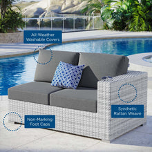 Load image into Gallery viewer, Convene Outdoor Patio Right-Arm Loveseat by Modway
