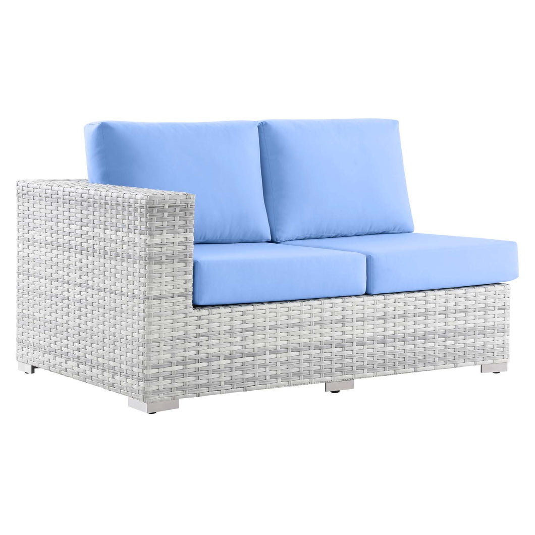 Convene Outdoor Patio Left-Arm Loveseat by Modway