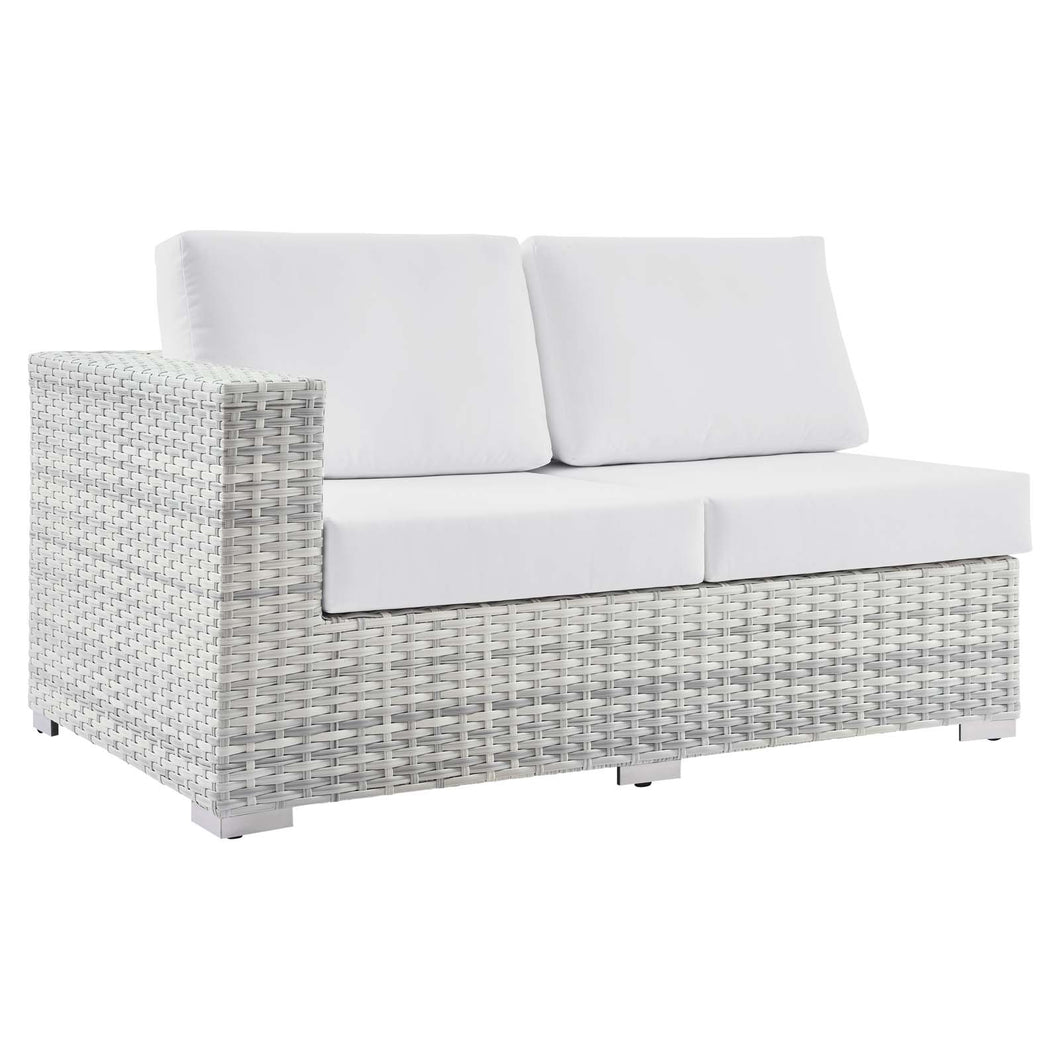 Convene Outdoor Patio Left-Arm Loveseat by Modway