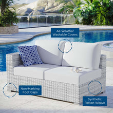 Load image into Gallery viewer, Convene Outdoor Patio Left-Arm Loveseat by Modway
