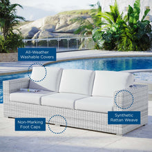 Load image into Gallery viewer, Convene Outdoor Patio Sofa by Modway
