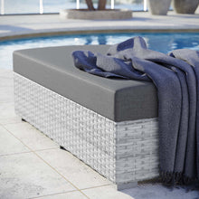 Load image into Gallery viewer, Convene Outdoor Patio Rectangular Ottoman by Modway
