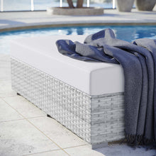 Load image into Gallery viewer, Convene Outdoor Patio Rectangular Ottoman by Modway
