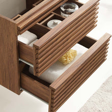 Load image into Gallery viewer, Render 24&quot; Wall-Mount Bathroom Vanity Cabinet (Sink Basin Not Included) by Modway

