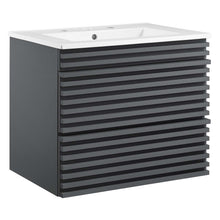 Load image into Gallery viewer, Render 24&quot; Wall-Mount Bathroom Vanity by Modway
