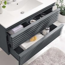 Load image into Gallery viewer, Render 36" Wall-Mount Bathroom Vanity by Modway
