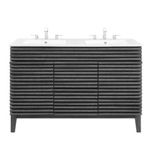 Load image into Gallery viewer, Render 48&quot; Double Sink Bathroom Vanity by Modway
