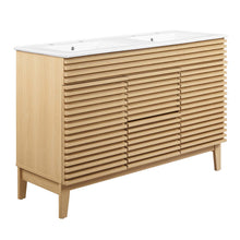 Load image into Gallery viewer, Render 48&quot; Double Sink Bathroom Vanity by Modway
