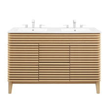 Load image into Gallery viewer, Render 48&quot; Double Sink Bathroom Vanity by Modway
