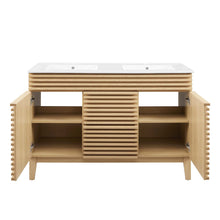 Load image into Gallery viewer, Render 48&quot; Double Sink Bathroom Vanity by Modway
