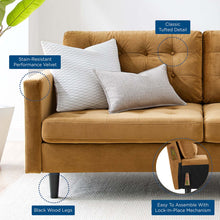 Load image into Gallery viewer, Exalt Tufted Performance Velvet Sofa by Modway
