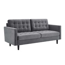 Load image into Gallery viewer, Exalt Tufted Performance Velvet Sofa by Modway
