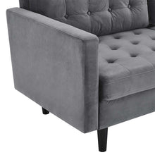 Load image into Gallery viewer, Exalt Tufted Performance Velvet Sofa by Modway

