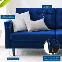 Load image into Gallery viewer, Exalt Tufted Performance Velvet Sofa by Modway
