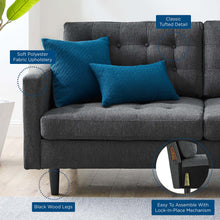 Load image into Gallery viewer, Exalt Tufted Fabric Sofa by Modway
