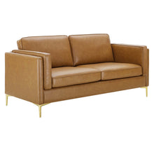 Load image into Gallery viewer, Kaiya Vegan Leather Sofa by Modway
