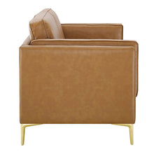 Load image into Gallery viewer, Kaiya Vegan Leather Sofa by Modway
