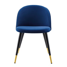 Load image into Gallery viewer, Cordial Performance Velvet Dining Chairs Set of 2 by Modway
