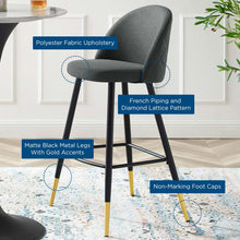 Load image into Gallery viewer, Cordial Fabric Bar Stools Set of 2 by Modway
