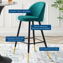 Load image into Gallery viewer, Cordial Fabric Bar Stools Set of 2 by Modway
