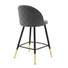 Load image into Gallery viewer, Cordial Performance Velvet Counter Stools Set of 2 by Modway
