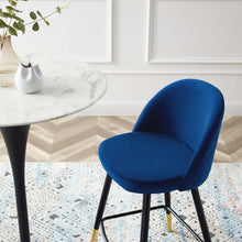 Load image into Gallery viewer, Cordial Performance Velvet Counter Stools Set of 2 by Modway
