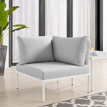 Load image into Gallery viewer, Harmony Sunbrella¨ Outdoor Patio All Mesh Corner Chair by Modway
