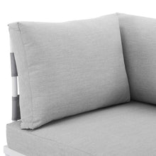 Load image into Gallery viewer, Harmony Sunbrella¨ Outdoor Patio Aluminum Corner Chair by Modway
