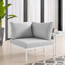 Load image into Gallery viewer, Harmony Sunbrella¨ Outdoor Patio Aluminum Corner Chair by Modway
