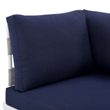 Load image into Gallery viewer, Harmony Sunbrella¨ Outdoor Patio Aluminum Corner Chair by Modway
