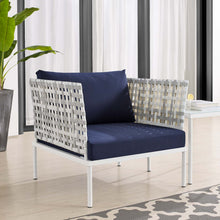 Load image into Gallery viewer, Harmony Sunbrella¨ Basket Weave Outdoor Patio Aluminum Armchair by Modway
