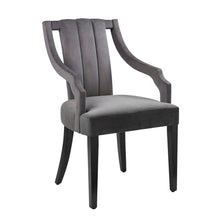 Load image into Gallery viewer, Virtue Performance Velvet Dining Chairs Set of 2 by Modway
