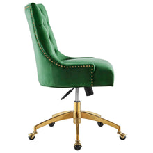 Load image into Gallery viewer, Regent Tufted Performance Velvet Office Chair by Modway
