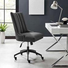 Load image into Gallery viewer, Empower Channel Tufted Fabric Office Chair by Modway

