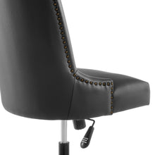 Load image into Gallery viewer, Empower Channel Tufted Vegan Leather Office Chair by Modway
