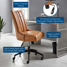 Load image into Gallery viewer, Empower Channel Tufted Vegan Leather Office Chair by Modway
