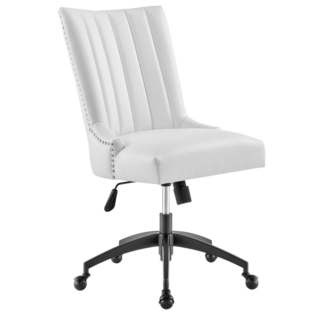 Empower Channel Tufted Vegan Leather Office Chair by Modway