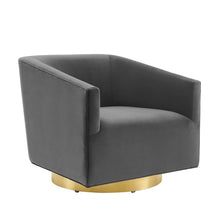 Load image into Gallery viewer, Twist Accent Lounge Performance Velvet Swivel Chair by Modway
