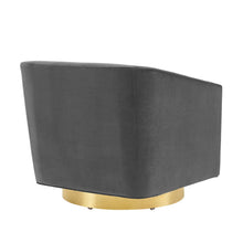 Load image into Gallery viewer, Twist Accent Lounge Performance Velvet Swivel Chair by Modway
