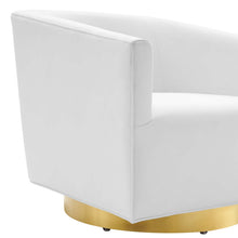 Load image into Gallery viewer, Twist Accent Lounge Performance Velvet Swivel Chair by Modway
