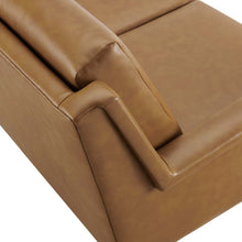 Load image into Gallery viewer, Chesapeake Vegan Leather Sofa by Modway
